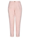 Bonheur Woman Pants Pink Size 32 Cotton, Elastane In Pink