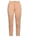 Bonheur Woman Pants Sand Size 28 Cotton, Elastane In Beige
