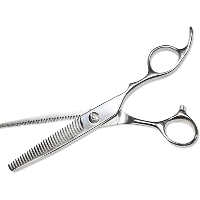 Bonika Shears Double-tooth Thinner In Silver