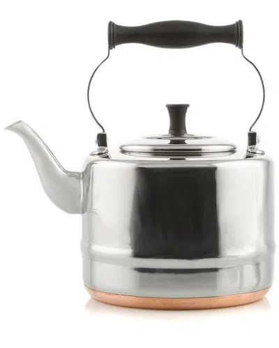 Bonjour 2qt Steel & Copper Tea Kettle In Metallic