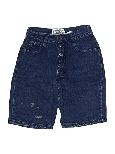 Pre-owned Bonjour Denim Shorts In Blue