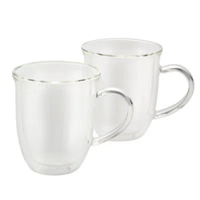 Bonjour Insulated Glass 8 Oz. Cappuccino Cup In Clear Glass