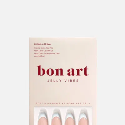Bonmuz Petal Grace Soft & Durable Press-on Nails In White