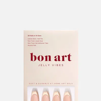 Bonmuz Petal Grace Soft & Durable Press-on Nails In White