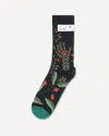 Bonne Maison Nature-inspired Socks In Black