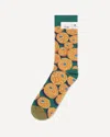 Bonne Maison Nature-print Socks In Gold