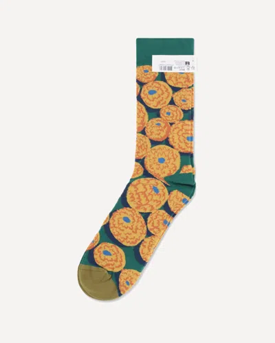 BONNE MAISON NATURE-PRINT SOCKS