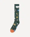 Bonne Maison North Pole Patterned Socks In Multi