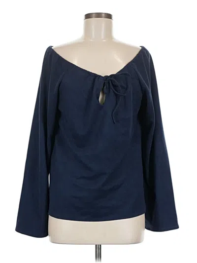 Pre-owned Bonnie And Bill By Holly Pullover Sweater In Blue