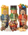 Bonnie & Pop Christmas Nutcracker Gift Tin, Set Of 3 In Multi