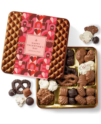 Bonnie & Pop Valentine's Day Chocolate Assortment, 32 Pieces In Brown