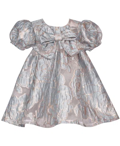 Bonnie Baby Baby Girls Floral Trapeze Party Dress