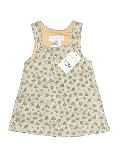 Pre-owned Bonnie Baby Babies' Dress In Brown