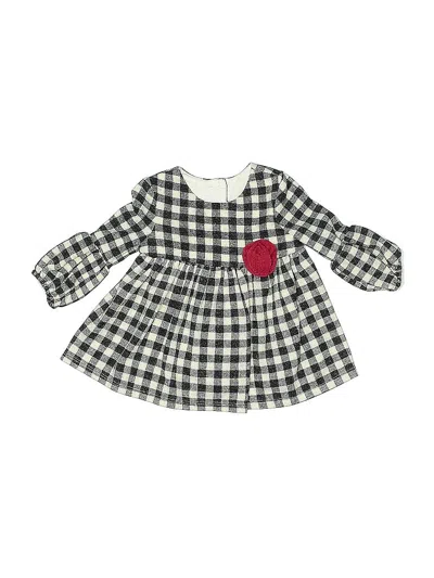 Pre-owned Bonnie Baby Babies' Dress In Gray