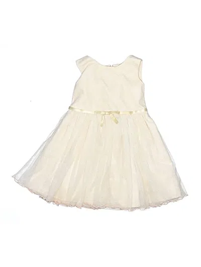 Pre-owned Bonnie Baby Kids' Dress In Ivory