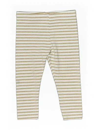 Pre-owned Bonnie Baby Kids' Leggings In Gold