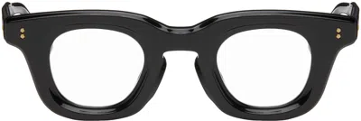 Bonnie Clyde Black Crybaby Glasses In Black & Clear Lens