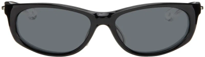 Bonnie Clyde Black Darling Sunglasses In Black/black