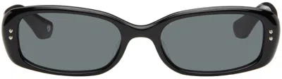 Bonnie Clyde Black Rodeo Sunglasses In Black & Black