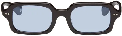 Bonnie Clyde Brown Montague Sunglasses In Black