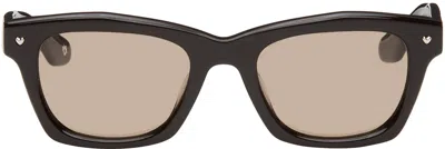 Bonnie Clyde Brown Room Service Sunglasses In Black