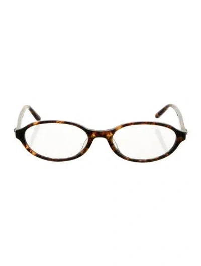 Pre-owned Bonnie Clyde Narrow Eyeglasses W/ Tags In Brown