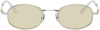 BONNIE CLYDE SILVER BICYCLE SUNGLASSES