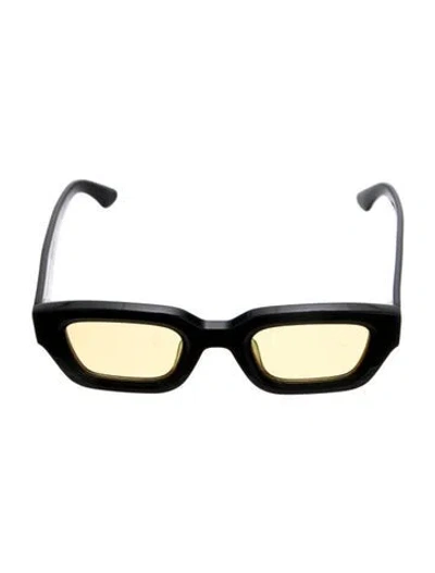 Pre-owned Bonnie Clyde Square Tinted Sunglasses In Black