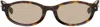 Bonnie Clyde Ssense Exclusive Brown Roller Coaster Sunglasses In Tortoise/brown