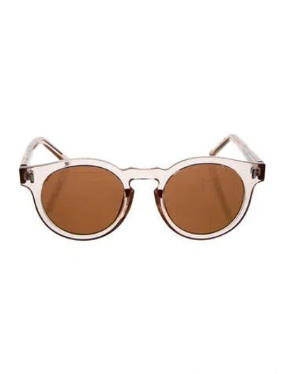 Pre-owned Bonnie Clyde Wayfarer Tinted Sunglasses In Pink