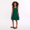 Bonnie Jean Big Kid Girls Sleeveless A-line Dress In Green
