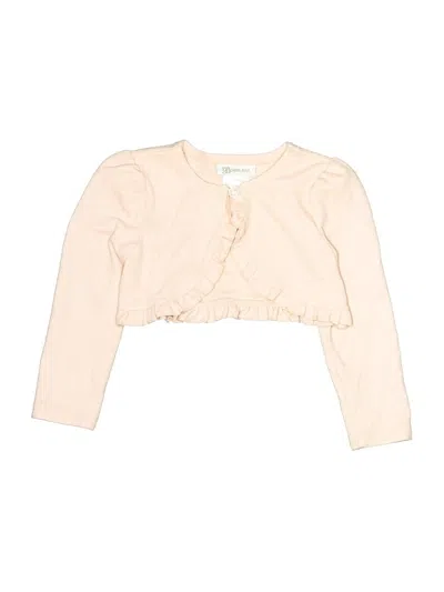 Pre-owned Bonnie Jean Kids' Cardigan Sweater In Brown