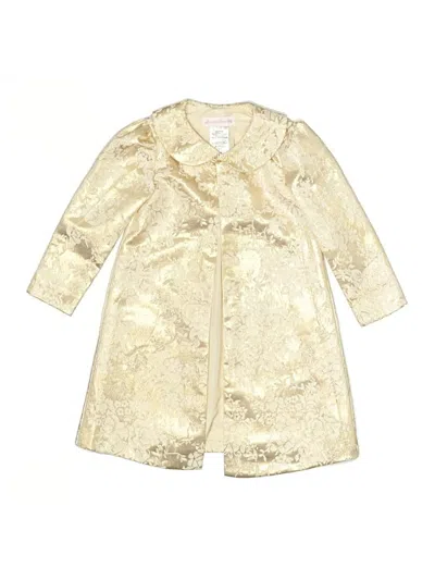 Pre-owned Bonnie Jean Kids' Coat In Gold