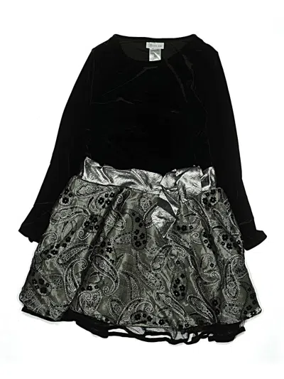 Pre-owned Bonnie Jean Kids' Dress In Black