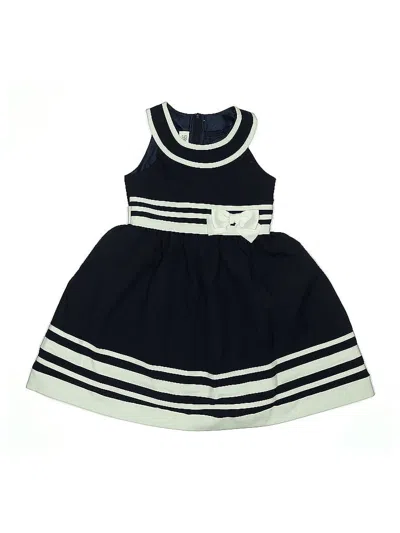 Pre-owned Bonnie Jean Kids' Dress In Blue