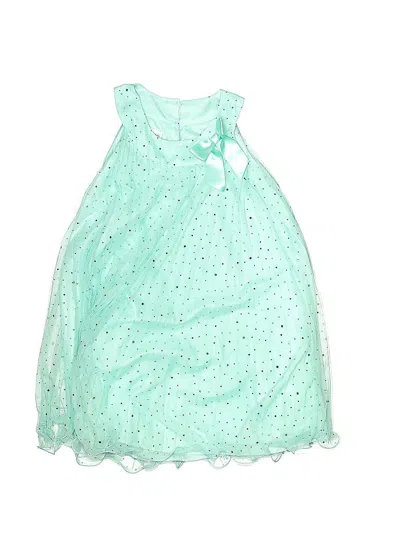 Pre-owned Bonnie Jean Kids' Dress In Green