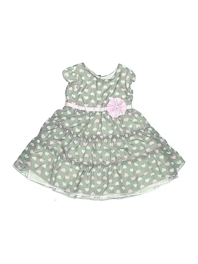 Pre-owned Bonnie Jean Kids' Dress In Green