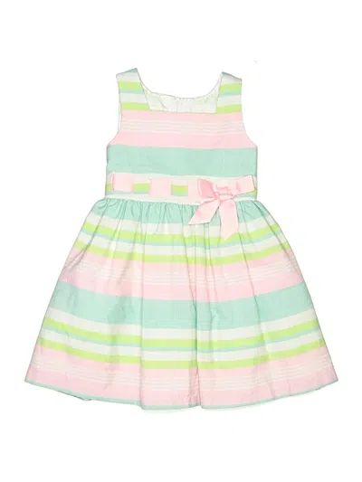 Pre-owned Bonnie Jean Kids' Dress In Green