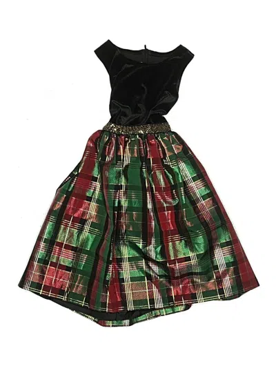 Pre-owned Bonnie Jean Kids' Dress In Green