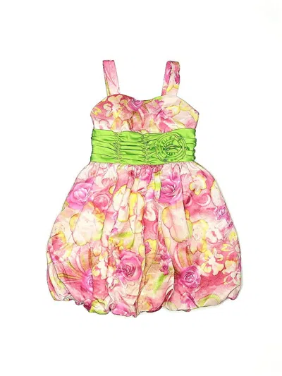 Pre-owned Bonnie Jean Kids' Dress In Pink