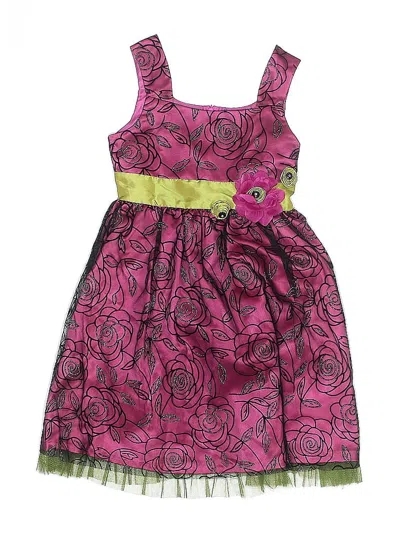 Pre-owned Bonnie Jean Kids' Dress In Pink