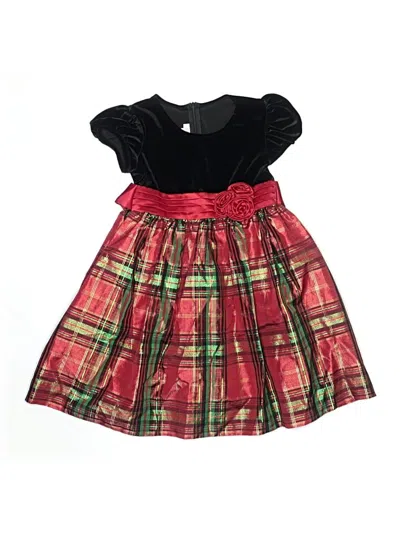 Pre-owned Bonnie Jean Kids' Dress In Red