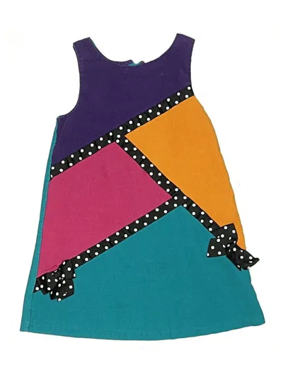 Pre-owned Bonnie Jean Kids' Dress In Teal