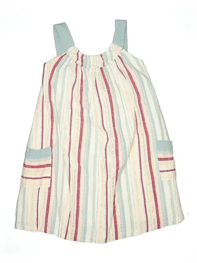 Pre-owned Bonnie Jean Kids' Dress In White