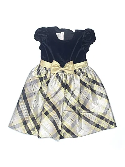 Pre-owned Bonnie Jean Kids' Dress In Yellow