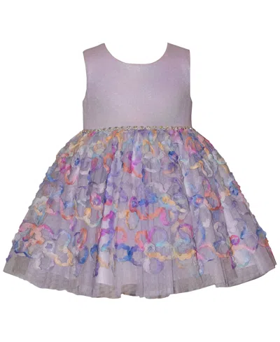 Bonnie Jean Kids' Iapparel Girls' 2t-6x Multicolor Sleeveless Party Dress In Pink