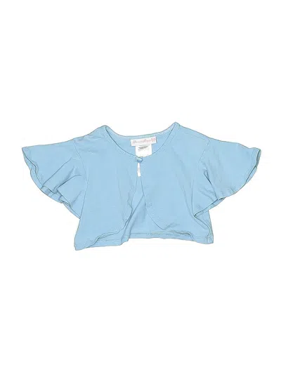 Pre-owned Bonnie Jean Kids' Short Sleeve T-shirt In Blue