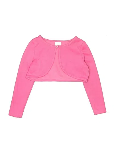 Pre-owned Bonny Billy Kids' Cardigan Sweater In Pink