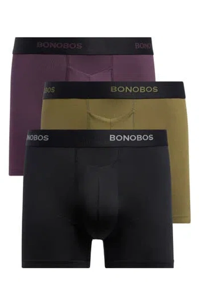 Bonobos 3-pack Performance Boxer Briefs In Green