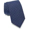 Bonobos Anchor Pattern Silk Tie In Navy